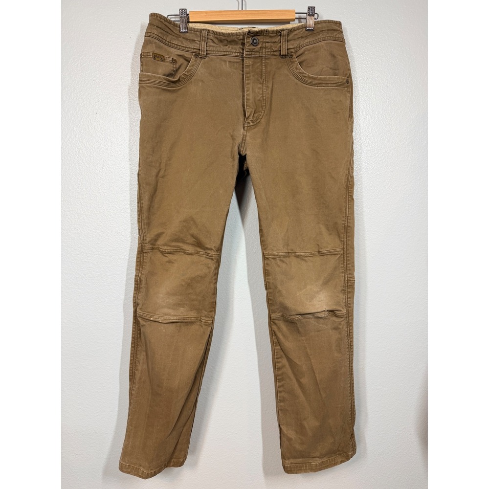 Kuhl Rebel Pants Mens 36x32 Brown Heavyweight Utility 5139‎